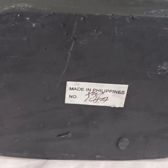 Vintage Joker Court Jester Figurine Composite Wood Statue Philippines - Picture 7 of 16